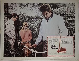 Imagen del vendedor de Lilith Lobby Card 1964 Warren Beatty, Jean Seberg a la venta por AcornBooksNH