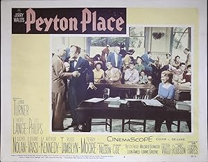 Imagen del vendedor de Peyton Place Lobby Card #4 1958 Lana Turner, Lee Philips a la venta por AcornBooksNH