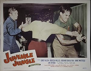 Seller image for Juvenile Jungle Lobby Card #5 1958 Corey Allen, Rebecca Welles for sale by AcornBooksNH
