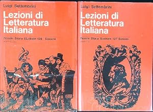 Bild des Verkufers fr Lezioni di letteratura italiana 2 vv zum Verkauf von Librodifaccia