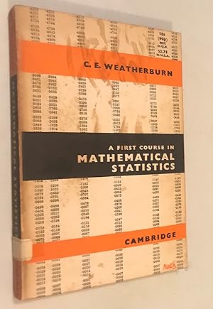 A First Course Mathematical Statistics