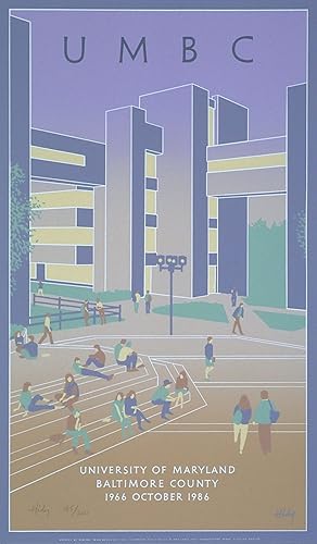 Seller image for UMBC, University of Maryland Baltimore County. [Poster] for sale by Colophon Book Shop, ABAA