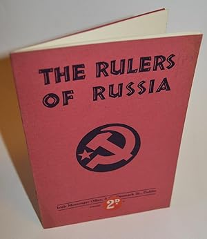 Immagine del venditore per The Rulers of Russia venduto da blograrebooks