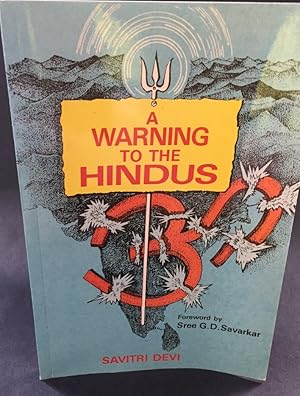 Seller image for A Warning to the Hindus for sale by blograrebooks