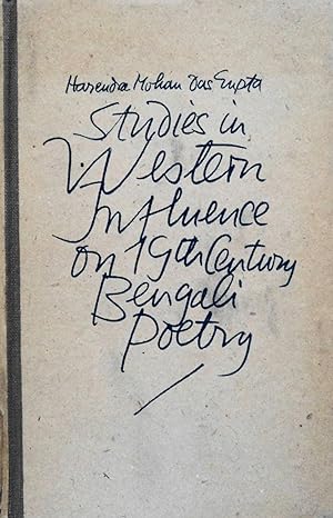 Seller image for Studies in Western Influence on Nineteenth Century bengali Poetry, 1857-1887 for sale by School Haus Books