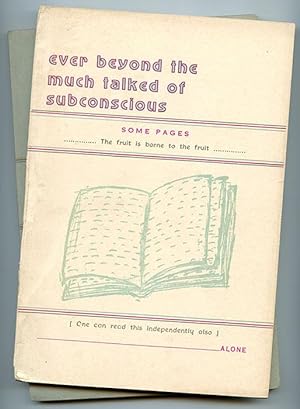 Ever Beyond the Much Talked of Subconscious (Two Volumes)