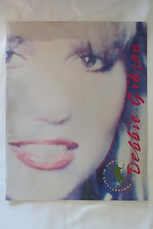 DEBBIE GIBSON OUT OF THE BLUE CONCERT TOUR BOOK 1988