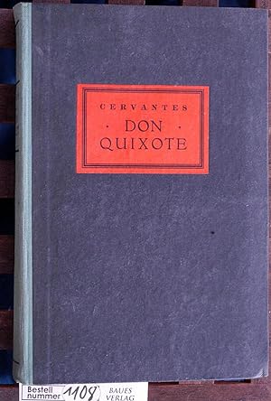 Immagine del venditore per Der scharfsinnige Junker Don Quixote von la Mancha Neu bearbeitet von Wilhelm Cremer venduto da Baues Verlag Rainer Baues 