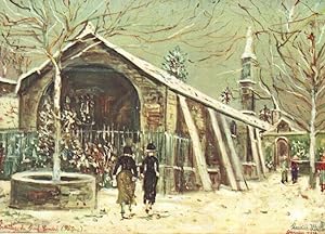 Image du vendeur pour Maurice Utrillo The Hermitage Of Mont Cindre French Painting Postcard mis en vente par Postcard Finder