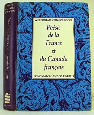 Bild des Verkufers fr Poesie de la France et du Canada Francais zum Verkauf von Hare Books