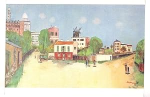 Image du vendeur pour Maurice Utrillo Hotel De Ville Paris French Painting Postcard mis en vente par Postcard Finder