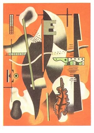 Bild des Verkufers fr Fernand Leger Nature Morte A La Pipe Painting Postcard zum Verkauf von Postcard Finder