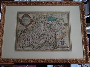 Kolorierte Kupferstich-Karte - Moraviae Qua Olim Marcomannorum Sedes, Corographia, A.D.Paulo Fabr...