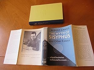 Bild des Verkufers fr The Myth Of Sisyphus And Other Essays (Essays 1940-1953, With A New Preface By Camus Dated 1955) zum Verkauf von Arroyo Seco Books, Pasadena, Member IOBA