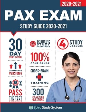 Seller image for PAX Exam Study Guide: Spire Study System for the NLN-PAX Test Prep and Pre Nursing Practice Questions (Paperback or Softback) for sale by BargainBookStores