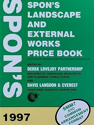 Seller image for Spon's Landscape and External Works Price Book 1997 for sale by Literaticus