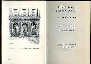 Seller image for London Memories for sale by Little Stour Books PBFA Member