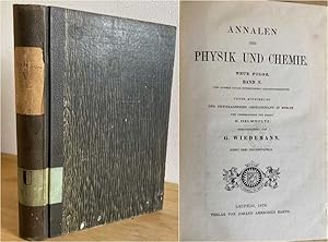 Bild des Verkufers fr Annalen der Physik und Chemie. Neue Folge, Band V. Unter Mitwirkung der Physikalischen Gesellschaft in Berlin und insbesondere ders Herrn H. von Helmholtz. Mit 3 Figurentafeln zum Verkauf von Treptower Buecherkabinett Inh. Schultz Volha