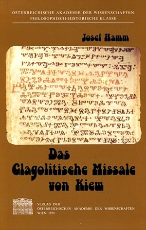 Imagen del vendedor de Das Glagolitische Missale von Kiew (Schriften der Balkankommission, Linguistische Abteilung) (German Edition) (Signed By Author) a la venta por Godley Books