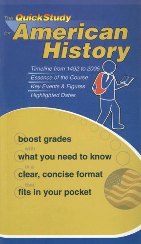 Seller image for American History (Quickstudy Books) by BarCharts, Inc. [Cards ] for sale by booksXpress
