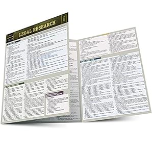 Seller image for Legal Research: a QuickStudy Laminated Law Reference by Curtis JD, Debra Moss, Feliu JD, Vincent [Wall Chart ] for sale by booksXpress