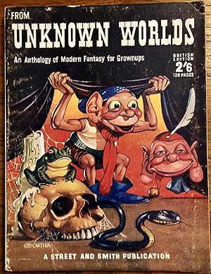 Seller image for FROM UNKNOWN WORLDS: An Anthology of Modern Fantasy for Grownups for sale by Lost Horizon Bookstore