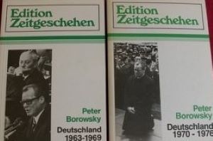 Bild des Verkufers fr *DEUTSCHLAND 1963-1969 und 1970-1976.* Edition Zeitgeschehen. 2 Bnde. zum Verkauf von Gabis Bcherlager