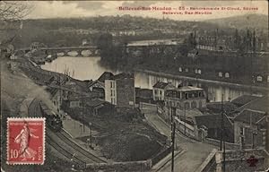 Ansichtskarte / Postkarte Bellevue Bas Meudon Hauts de Seine, Panorama de Saint Cloud