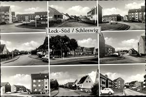 Seller image for Ansichtskarte / Postkarte Leck Schleswig Holstein, Wohnsiedlung for sale by akpool GmbH