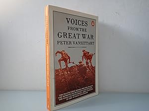 Seller image for Voices from the Great War, Peter Vansittart Penguin 1983 SIGNED for sale by Devils in the Detail Ltd