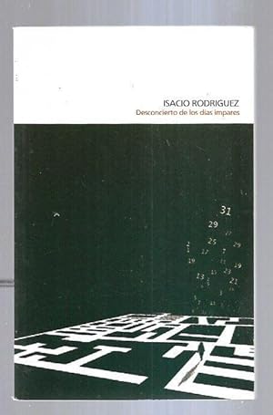 Imagen del vendedor de DESCONCIERTO DE LOS DIAS IMPARES a la venta por Desvn del Libro / Desvan del Libro, SL