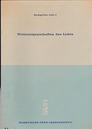 Welleneigenschaften des Lichts