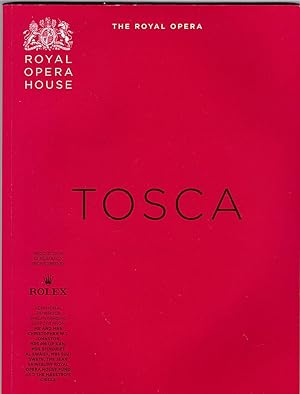 Bild des Verkufers fr Programmheft: The Royal Opera: Tosca - Goacp, Puccini zum Verkauf von Versandantiquariat Karin Dykes