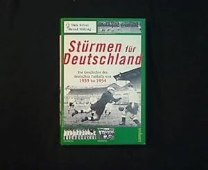 Imagen del vendedor de Strmen fr Deutschland. Die Geschichte des deutschen Fuballs von 1933 bis 1954. a la venta por Antiquariat Matthias Drummer