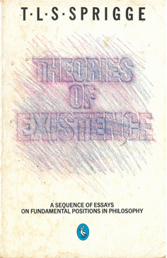 Seller image for Theories of Existence for sale by Eaglestones