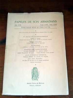 PAPELES DE SON ARMADANS. Año XVII. Tomo LXIV. Núm. CXCI. Febrero, 1972