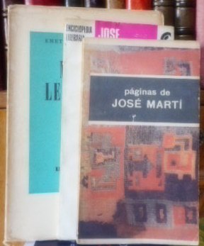 MARTÍ LEGISLADOR + JOSÉ MARTÍ + PÁGINAS DE JOSÉ MARTÍ (3 libros)