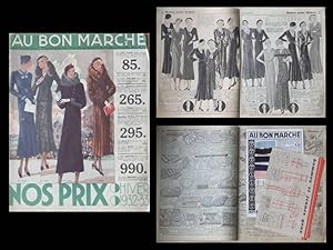 CATALOGUE AU BON MARCHE - MODE - HIVER 1932-1933 - PARIS