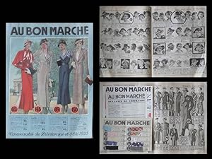 CATALOGUE AU BON MARCHE - MODE - ETE 1933 - PARIS