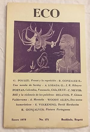 Seller image for ECO revista de la cultura de occidente N 171 for sale by Aaromadelibros