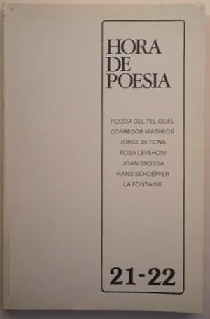 Imagen del vendedor de HORA DE POESA. N 32 - Barcelona 1984 - Ilustrado a la venta por Llibres del Mirall