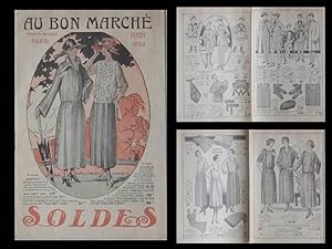 CATALOGUE AU BON MARCHE - MODE - JUIN 1922 - PARIS