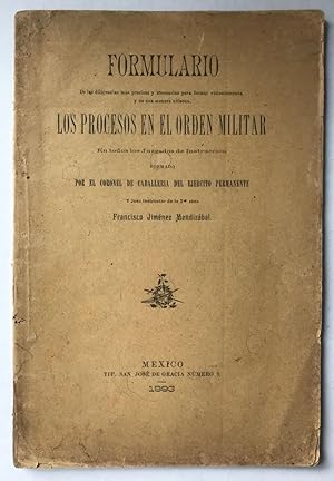 Formulario De Las Diligencias Más Precisas Y Necesarias Para Formar Violentamente, Y De Una Maner...