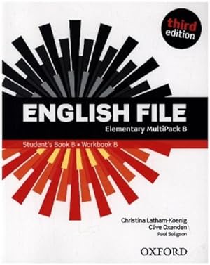 Seller image for English File English File: Elementary: Student's Book/Workbook MultiPack B for sale by Rheinberg-Buch Andreas Meier eK