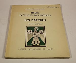 Traité d'études byzantines. Publié par Paul Lemerle, ave le concours de A. Dain, V. Grumel, u. a....