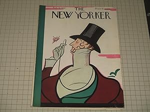 Seller image for Feb.19,1938 The New Yorker Magazine: Liberal in a Lounge Car - Under the New York "L" - Winter Comes to Nantucket - Book Review: William Faulkner's "The Unvanquished" - Peter Arno for sale by rareviewbooks