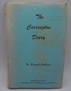 Image du vendeur pour The Carrington Diary 1797-1810 mis en vente par Easy Chair Books