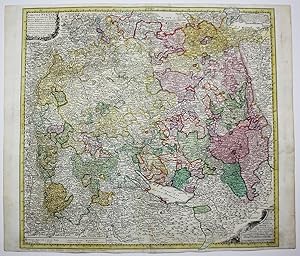 "Circuli Sveviae Mappa ex subsidiis Michalianis delineata & a Dno. I. M. Hasio M. P.P." - Schwabe...