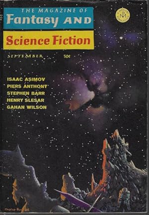 Image du vendeur pour The Magazine of FANTASY AND SCIENCE FICTION (F&SF): September, Sept. 1968 ("Sos the Rope") mis en vente par Books from the Crypt