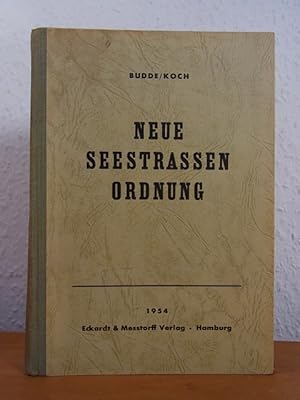 Bild des Verkufers fr Neue Seestraenordnung, 1. Januar 1954. Erlutert fr die Praxis. Schiffstagebuch, Schiffspapiere, Schiffsabfertigung, Signalbuch, Seeschiffahrtsstrassen-Ordnung I. Teil. Frage, Antwort und Bild zum Verkauf von Antiquariat Weber